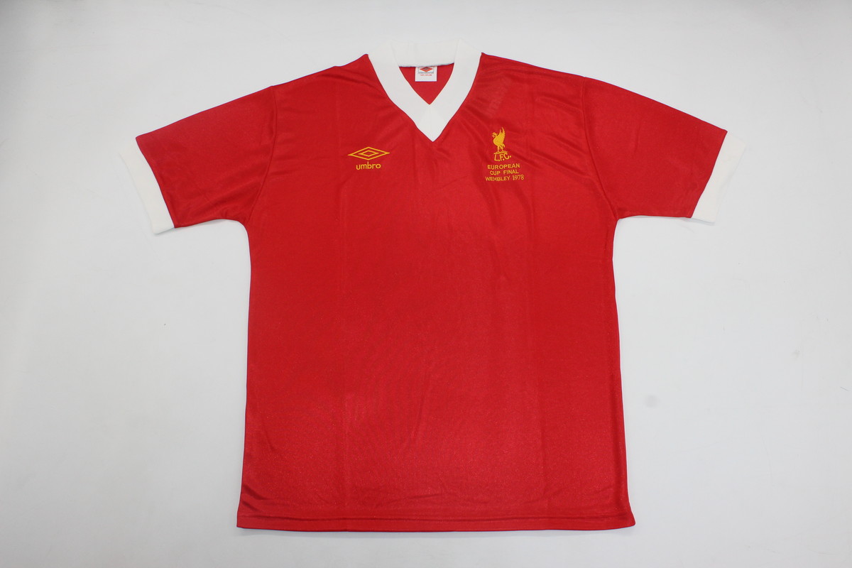AAA Quality Liverpool 1978 UCL Final Soccer Jersey